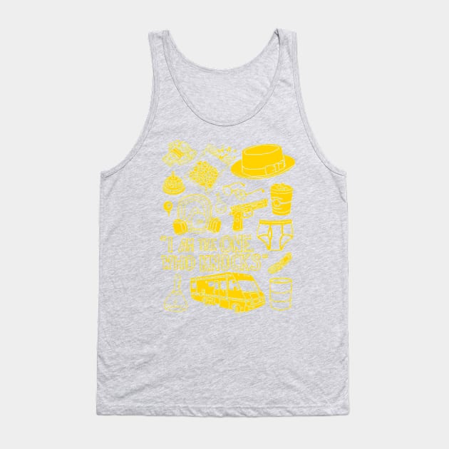 i am the one who knocks Tank Top by halfabubble